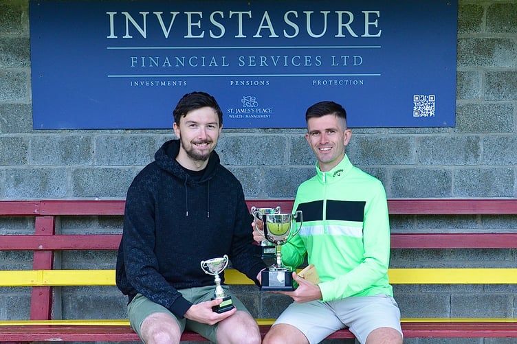 R&A Grimshaw Pairs winners Matthew Quirk (left) and Jordan Cain (Photo: Arnie Withers)