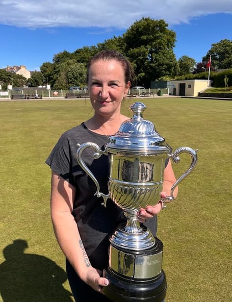 Omega Cup winner Fiona Kennish of South Ramsey (Photo: Kim Hargraves)