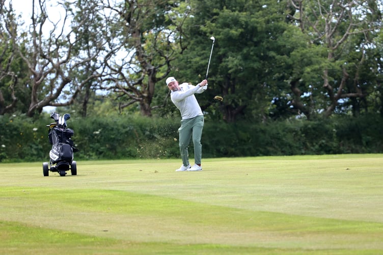 Neil Caine set up a clash with Scott Donald after making the cut in Saturday's qualifying (Photo: Isle of Man Golf)