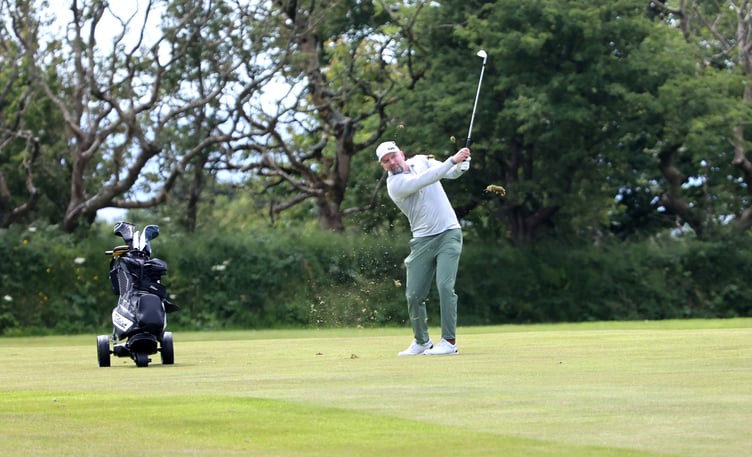 Neil Caine set up a clash with Scott Donald after making the cut in Saturday's qualifying (Photo: Isle of Man Golf)