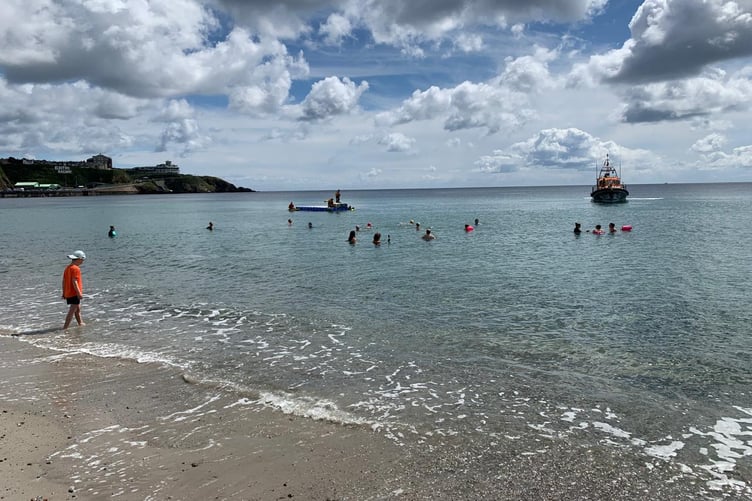 The principle aim of the event is to promote Douglas beach as a bathing beach