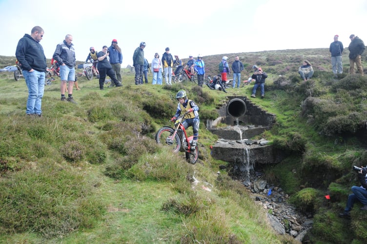 Chris Madigan, runner-up in 2023 Manx Two Day Trial