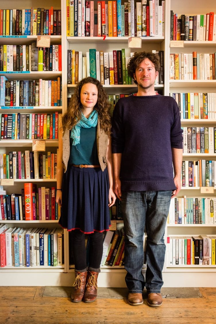 Beth Porter and Ben Please from the Bookshop Band