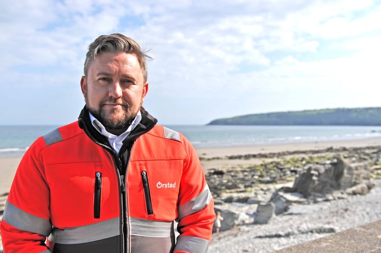 Ørsted development director for the Isle of Man John Galloway
