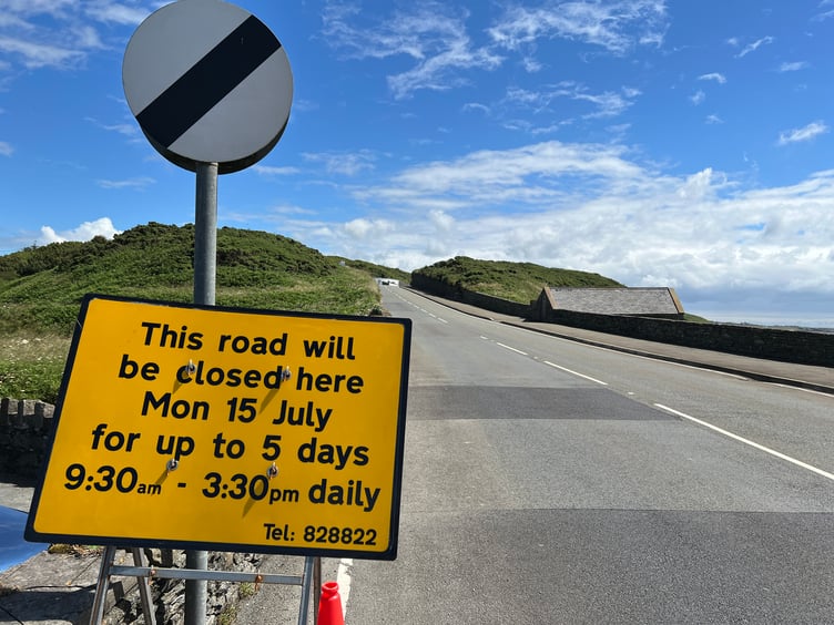 Road closure planned on Fisher's Hill