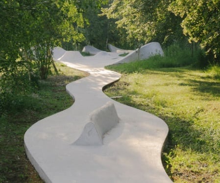 How the skateboard area in the Douglas promenade gardens could look