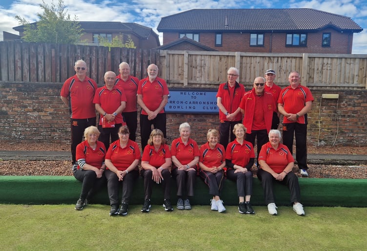 The 15 members of Lawn Bowls Isle of Man who made the annual trip to play in Scotland last weekend