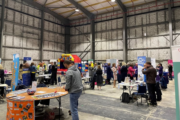 There was stalls from a wide variety of Manx Care teams