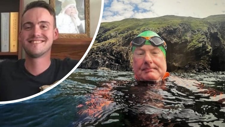 David Higson (right) lost his son Martin Higson (left) to suicide in 2018