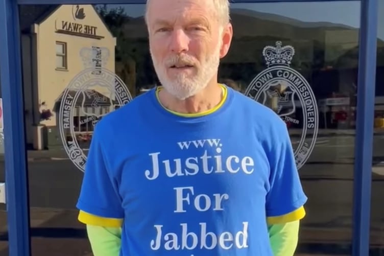 Courtenay Heading vows to continue his anti-vaccine campaign