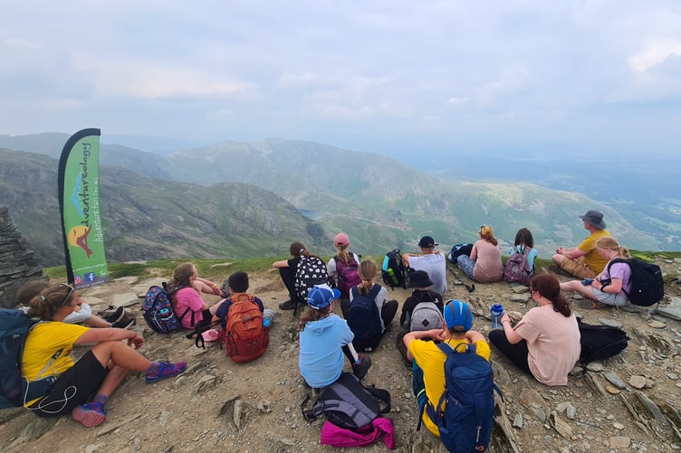 The view from the top of the Old Man of Coniston