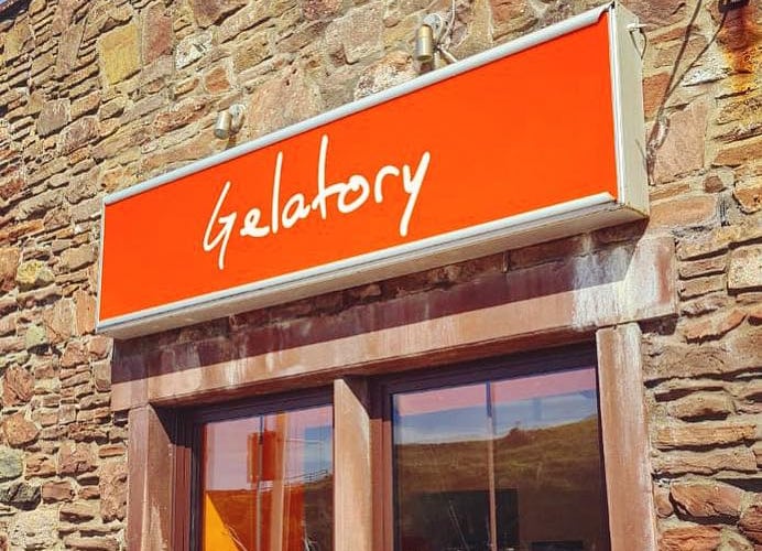 Peel's new Gelatory on East Quay