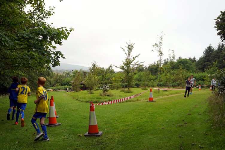 The Mini Parish Walk at the arboretum in St John's
