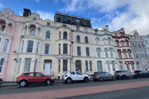 The former Marina Hotel on Douglas Promenade