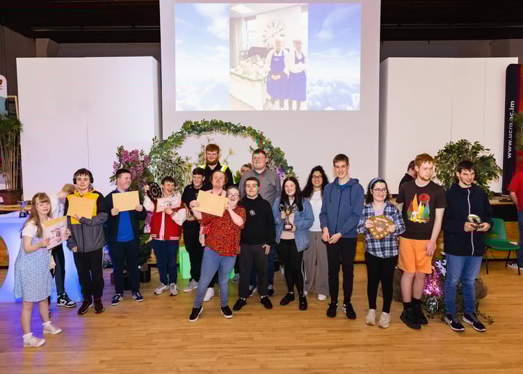 A group photo of the UCM students at the annual Foundation Learning Awards