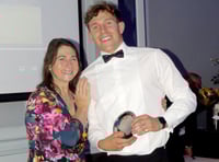 Sam McCord named Douglas Rugby Club's Player of the Year
