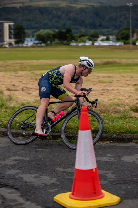 Dom Dunwell from the winning team Tri catch us if you can (Photo: Dkphotographyiom)