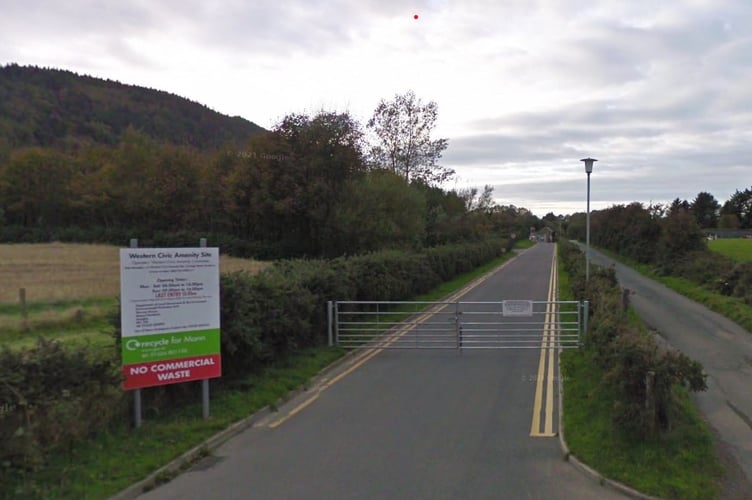 The Western Civic Amenity Site in St Johns
