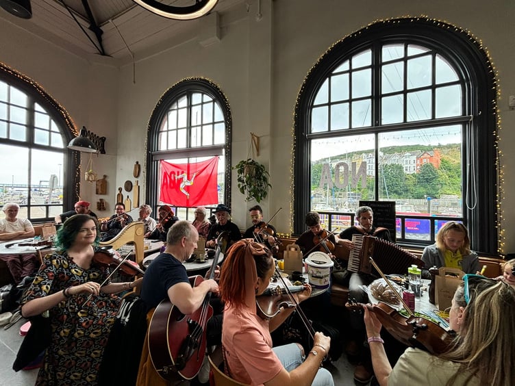 Manx music session at Noa Bakehouse on Monday