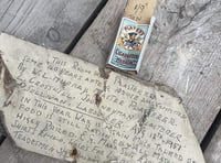 Roofers discover 70-year old note hidden in Douglas home