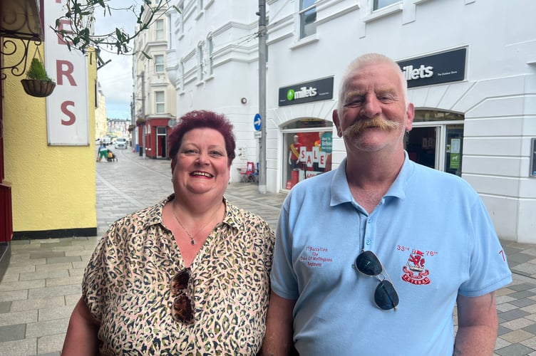 Pauline and Mick Fee, from Liverpool