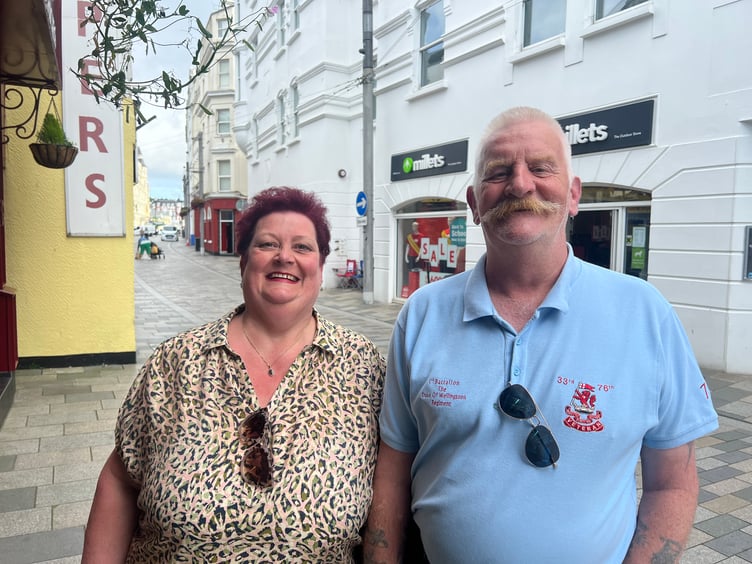 Pauline and Mick Fee, from Liverpool