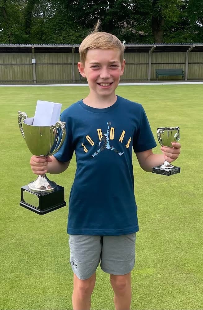 Arran Dunn, winner of the Roy Williamson Memorial Cup