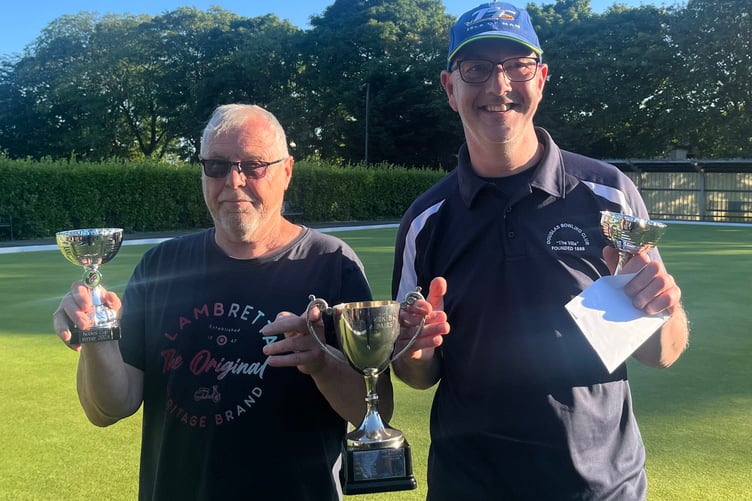 Noble's Cup winners Keith Rise and Andy Cannell