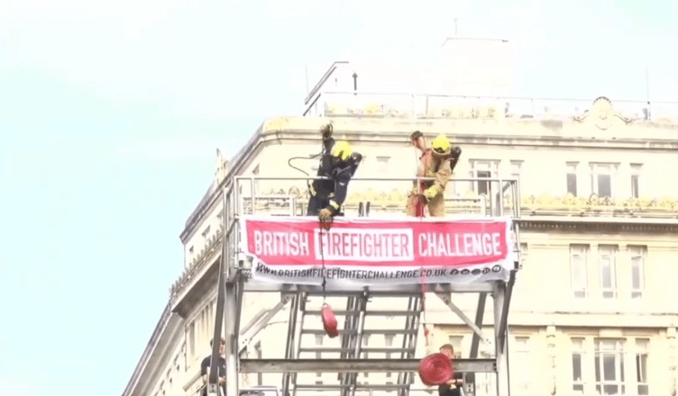 Isle of Man firefighter Elliott Moore finished 43rd in the British Firefighter Challenge 2024 held in Liverpool