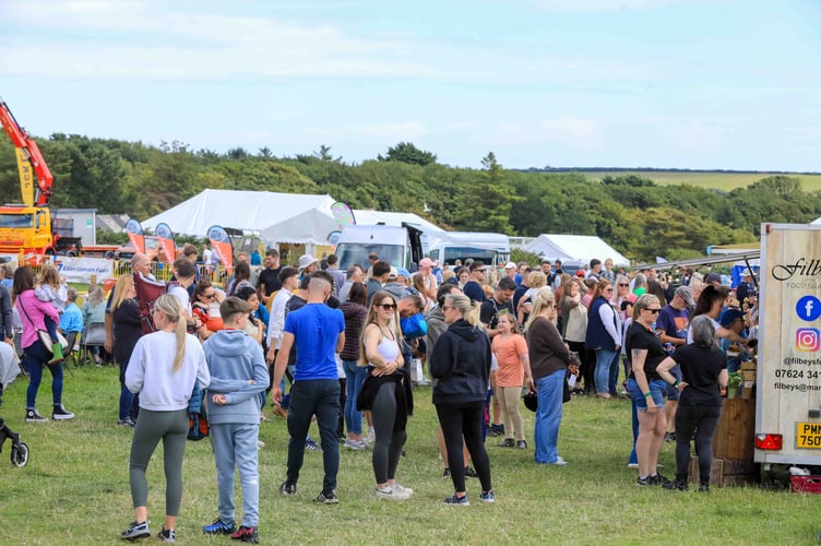 Roughly 15,000 people attended the show over the two days