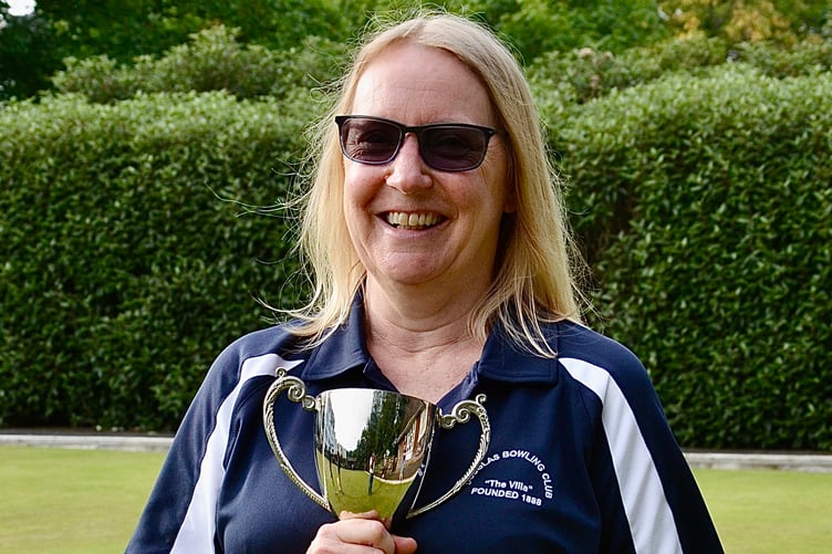 Douglas Town Cup winner Paula Garrett (Photo: Arnie Withers)