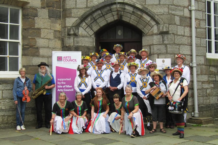 Mersey Morris Dancers received a travel grant to perform in the Isle of Man