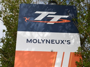 We've lost a bit of history with the new Isle of Man TT corner signs