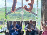 Couple who wed 73 years ago answer the 'question on everybody's lips'