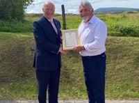 Lieutenant Governor presents commendation to businessman Ron Berry