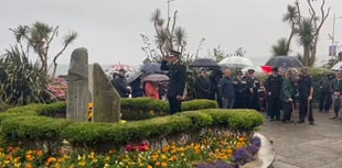 Watch as island silent for victims of the Summerland disaster