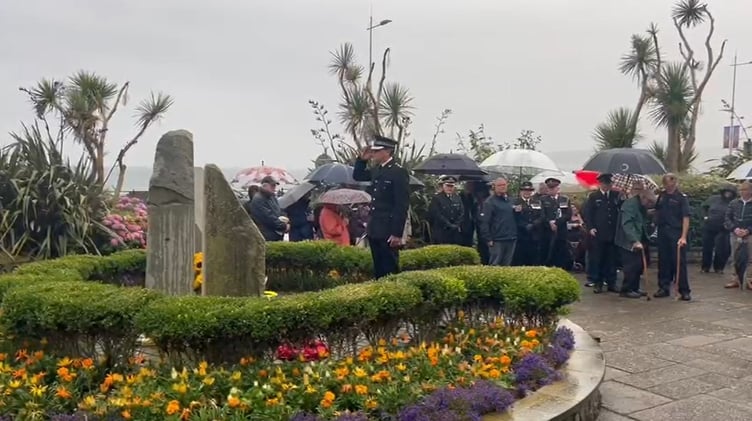 The Summerland memorial service at the Kaye Memorial Gardens