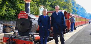 Pictures and video as Isle of Man's heritage railways mark milestones