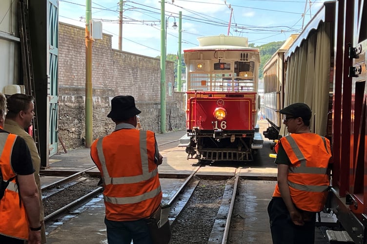 Behind the scenes at Derby Castle