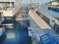 'Last significant phase' of King Edward VIII pier upgrade completed