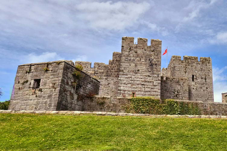 Jim Parkington sent in this shot of Castle Rushen