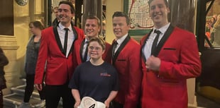 Manx Mencap raise £625 from bucket collections after Jersey Boys show