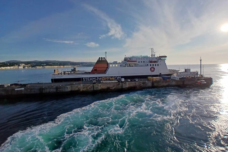 Gosia Koguc-Batista sent in this snap of the Ben-my-Chree