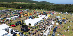Drone footage shows sea of visitors at Manx Agricultural Show 2024