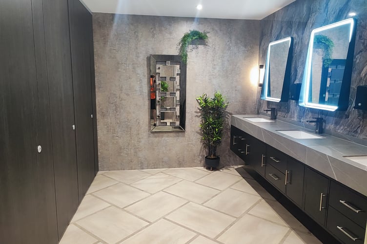 Refurbished toilets at Heysham terminal