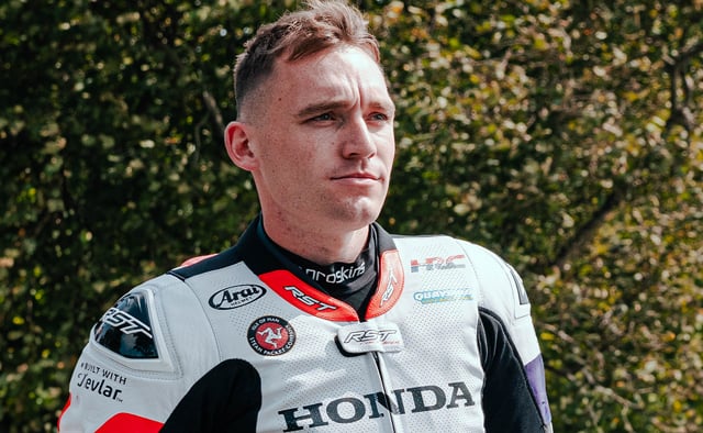 Island rider involved in red flag incident at British Superstock race