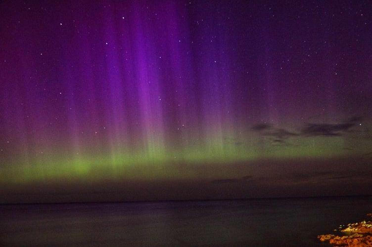 Aurora seen from Peel