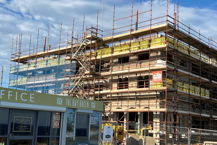 The Bay Queen scheme is rapidly taking shape