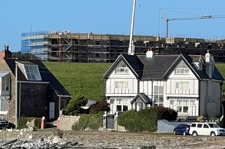 The Bay Queen development is a new addition to the skyline