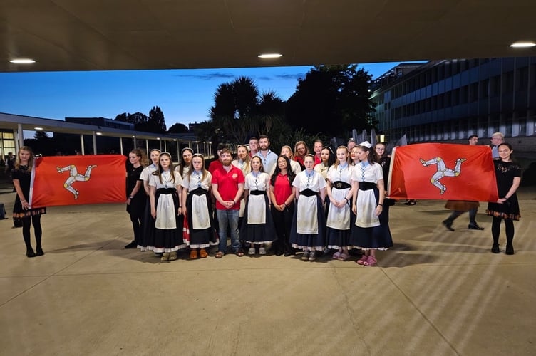 The Manx Delegation at this year's Festival Interceltique de Lorient